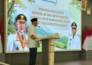 21 Ribu Hektare Lahan Pertanian Kabupaten Solok Didaftarkan ke LP2B