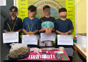 Tanggap Laporan Warga, Polres Pesisir Selatan Gulung Jaringan Ganja yang Libatkan 4 Remaja