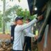 Kementerian Sosial RI Bedah Rumah Zahira Siswi SRMP 5 Kabupaten Solok