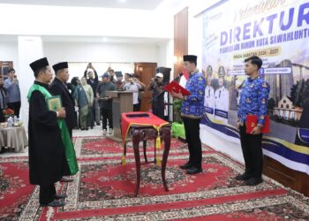 Wali Kota Sawahlunto Lantik Yufron Jadi Direktur Perumda Air Minum 2026–2031