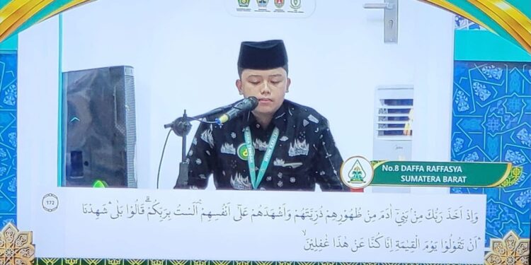 MTQ Nasional XXXI Semarang Dimulai, 12 Utusan Sumatera Barat Langsung Turun di Hari Pertama